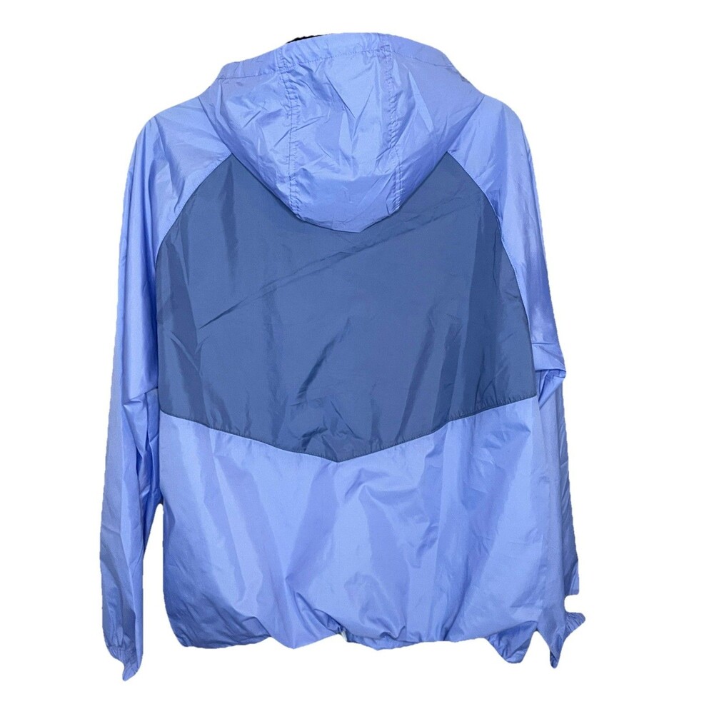 New W Tags Columbia Omni Shield Lightweight Windbreaker Jacket Large Hooded blue - Picture 6 of 12